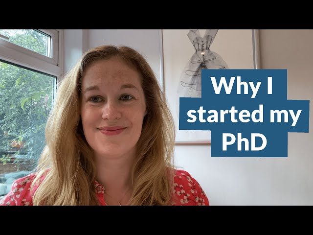 Why did you start a PhD? - #PhDThoughts by Amy Wilson