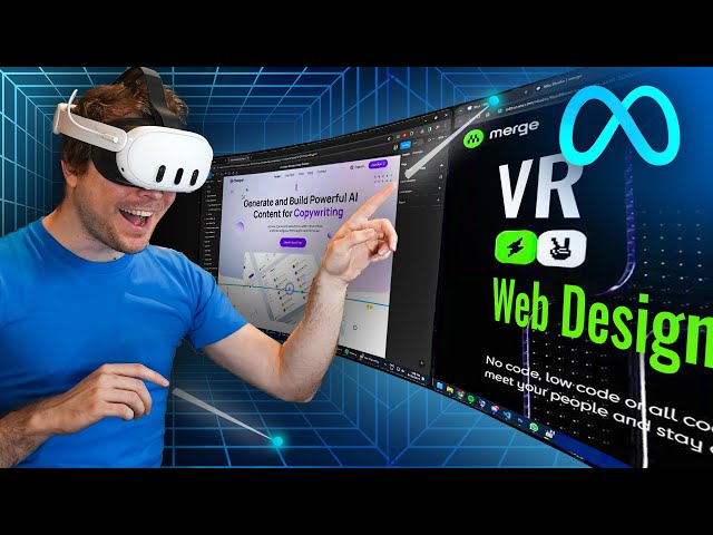 I tried Web Design in VR - Meta Quest 3