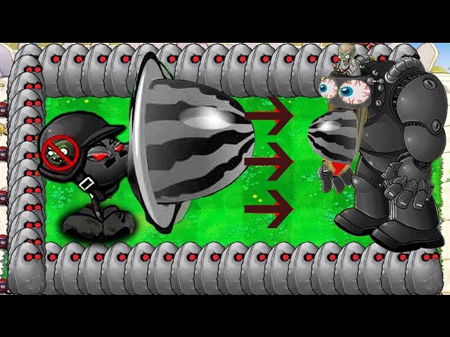 Doom Gatling vs Doom Melon vs Dr.Zomboss | Plants vs Zombies Hack