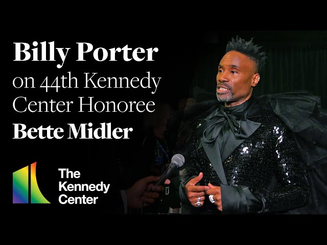 Billy Porter on Bette Midler | Backstage at The 44th Kennedy Center Honors
