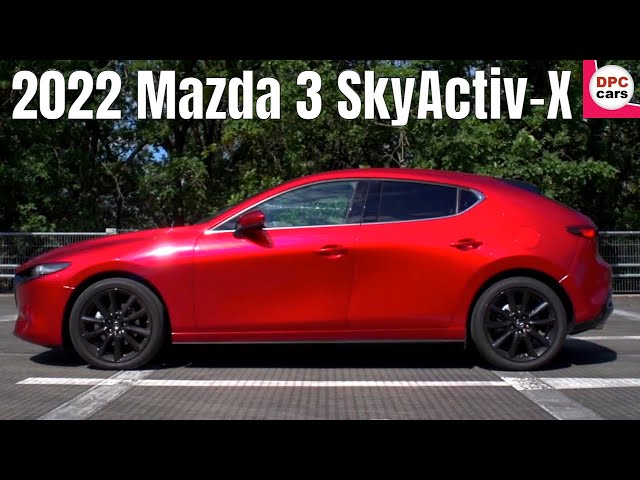 2022 Mazda 3 SkyActiv-X Engine With Manual Transmission