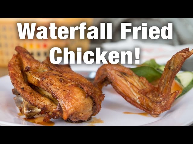 Unique Saigon Street Food - Waterfall Fried Chicken!