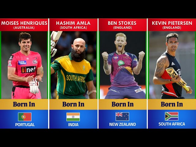Cricket Players Born in One Country but Played for Another Country: Stokes, Pietersen, Symonds, Amla