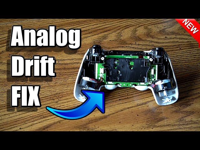 How to FIX ANALOG DRIFT in PS4 Controller! (100% Works!) (Cleaning Method)