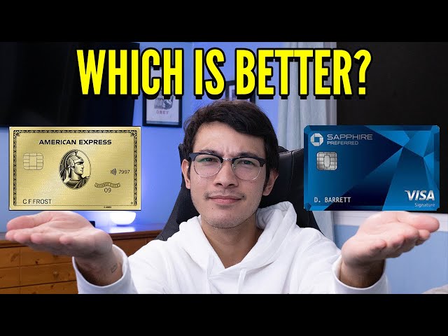 Chase Sapphire Preferred vs Amex Gold (Which Is Better?)
