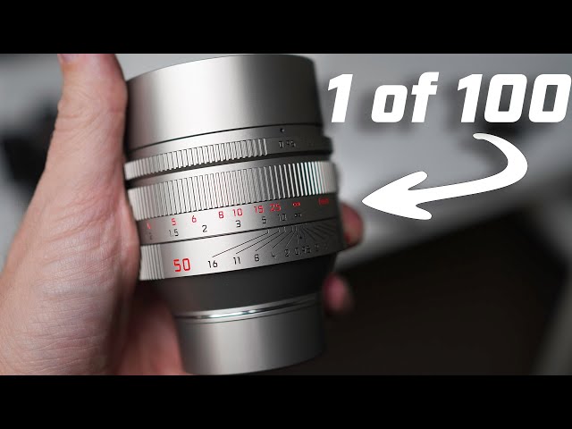Unboxing The Leica Noctilux Titan Edition, One Of Only 100 Made!