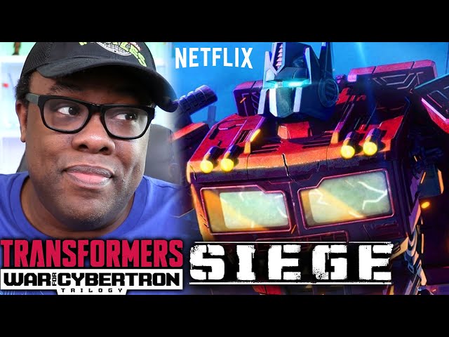 TRANSFORMERS War for Cybertron SIEGE Netflix Review // Black Nerd Comedy