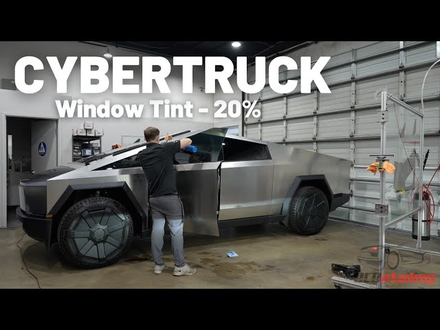 Cybertruck - Window Tint 20% - Matching the Rear Privacy Glass