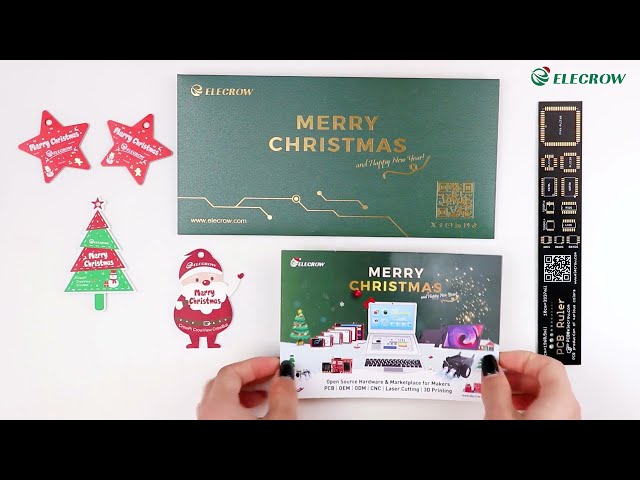 Unleash Festive Fun: Elecrow's Christmas Gift Unboxing