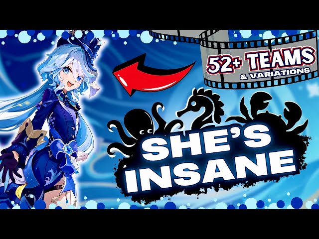 I tested 52 TEAMS to find out EXACTLY how good she is... (C0 Ultimate Furina Guide)