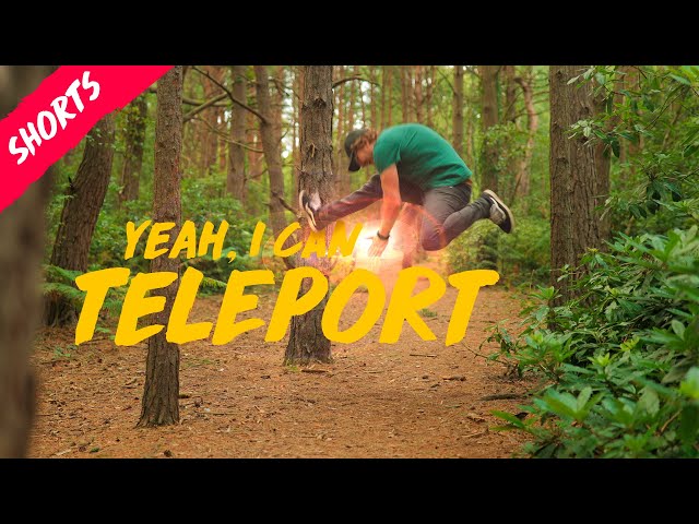 Yeah I Can Teleport - EASY Teleportation Effects ANYONE Can Do #shorts