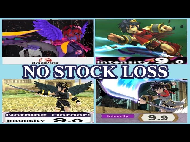 All Dark Pit Classic Mode - Project M to Ultimate (Hardest Difficulty) No Stock Loss