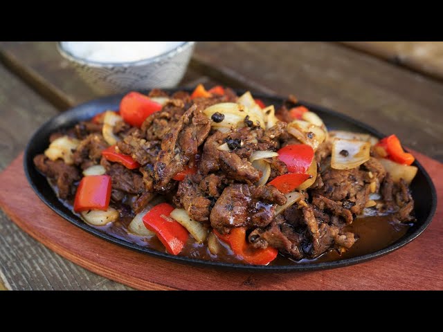 Sizzling Black Bean Beef: Easy Recipe