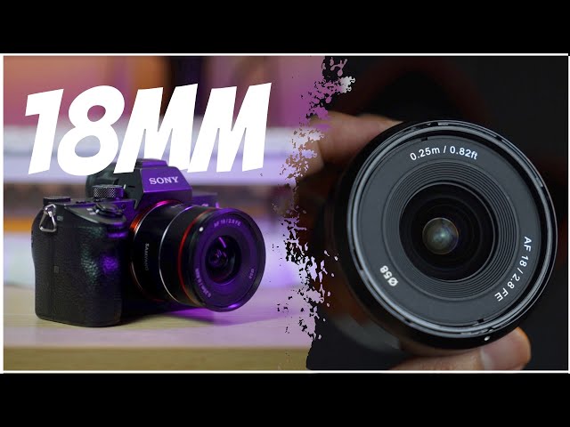 Samyang 18mm Sony FE - Tiny UltraWide | ASMR Unboxing