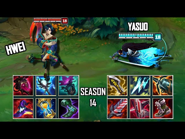 HWEI vs YASUO FULL BUILD FIGHTS & Best Moments!