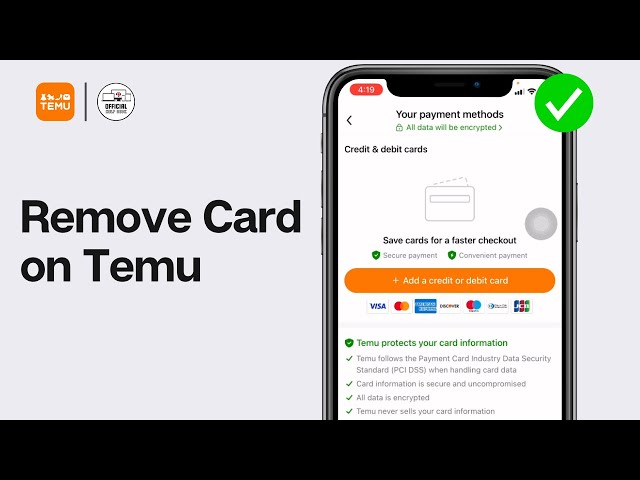 How to Remove Card on Temu (EASY)