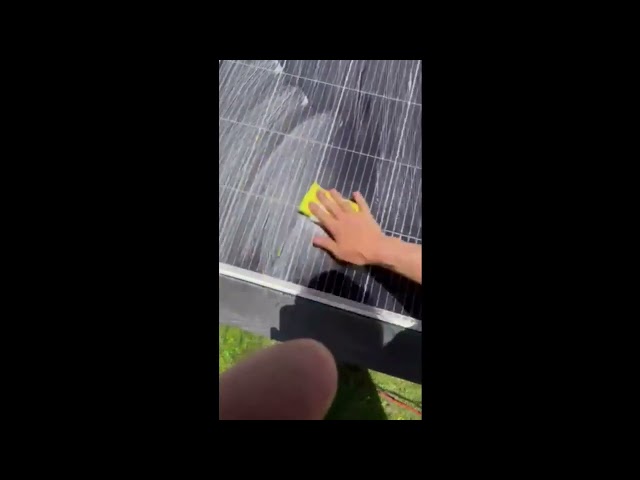 Does washing your solar panels increase wattage?