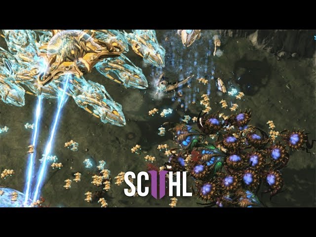 SUPREME LATE GAME PROTOSS VS ZERG - Dark vs Stats - StarCraft 2 Starleague