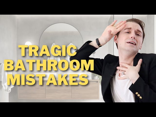 10 Worst Bathroom Interior Design Mistakes And How To Fix Them