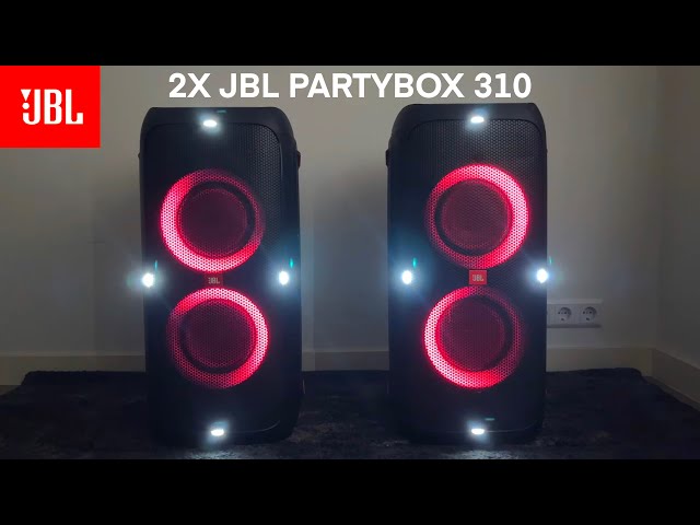 2X Jbl Partybox 310 Sound test Bass Test