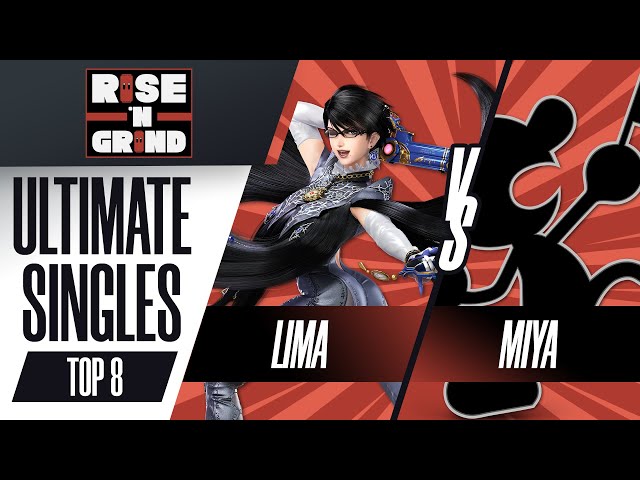 Lima (Bayonetta) vs Miya (Mr. Game & Watch) - Ultimate Singles Winners Final - Rise N Grind 2023