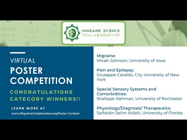 Migraine Science Collaborative Neuroscience Poster Competition 2022