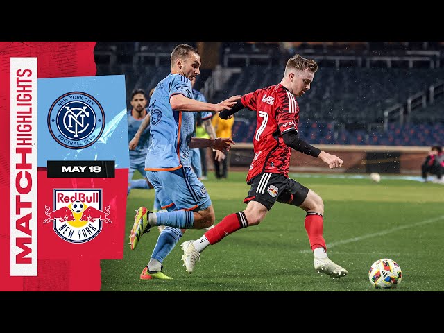 Match Highlights | New York Red Bulls vs. New York City FC | May 18, 2024.
