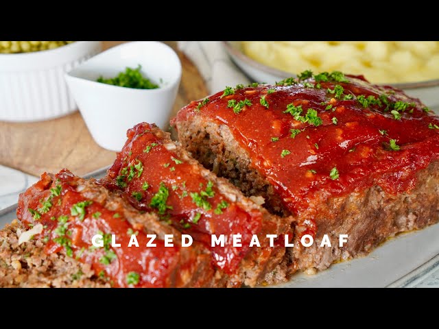 Juicy Homemade Glazed Meatloaf | Best Meatloaf Glaze Recipe
