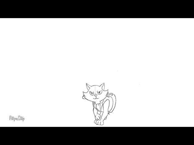 Quick Infinity Train Cat Animation by Vincent Pauv