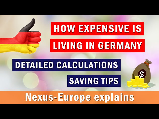 Living costs in Germany. Cut living costs in Munich, Frankfurt, Hamburg and other German cities