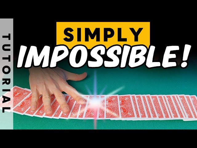 Impossible Card Location: Ultimate Self-Working Card Trick Tutorial!