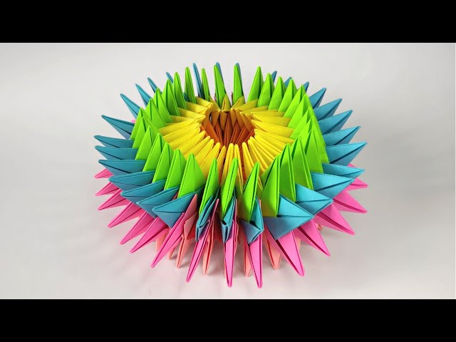 Origami STAR fireworks by Yuri Shumakov | Paper antistress