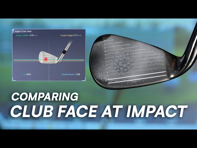 BEST Club Face Impact Data? // Launch monitor comparison