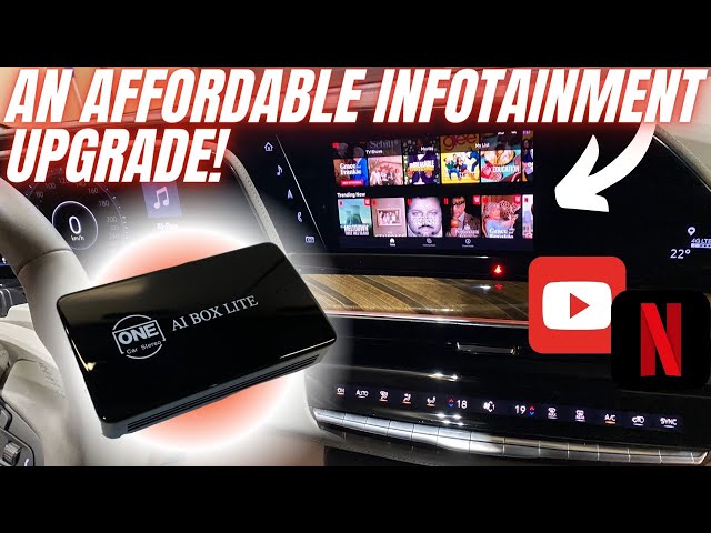 Easy Netflix & YouTube Upgrade to your Infotainment - Adds Wireless CarPlay & Android Auto Too!