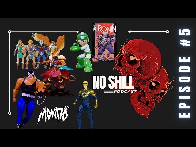 No Shill Podcast Ep. #5 | Toy Talk: Mondo's Real Ghostbusters & Thundercats, Pre-orders & More