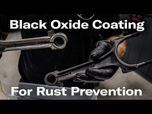Black oxide coating engine parts for rust prevention | Hagerty DIY