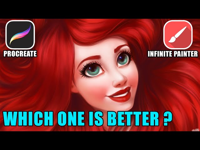 Procreate VS Infinite Painter| Which One Is Better
