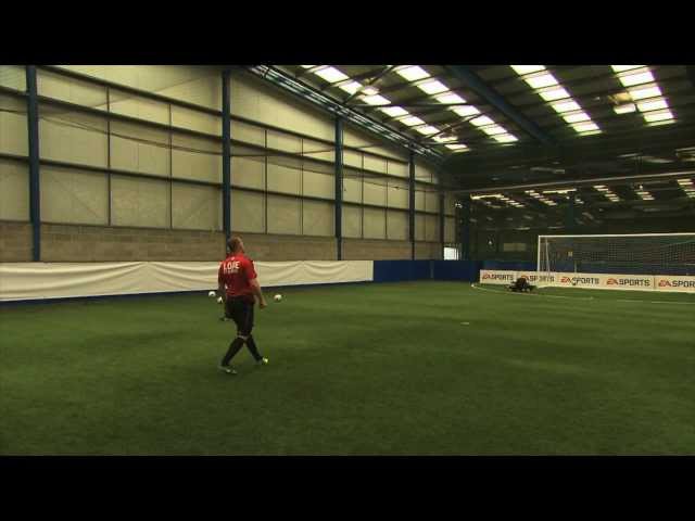 Wayne Rooney FIFA 12 Coaching Tutorial: Side-On Volley