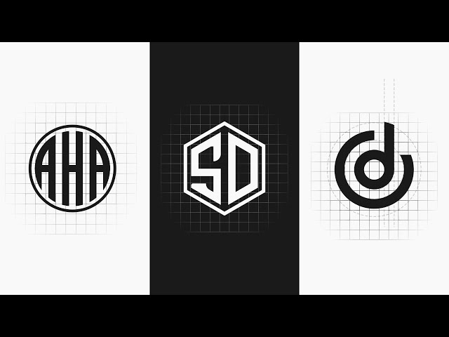 Monogram Logo with Shape Builder Tool in Inkscape