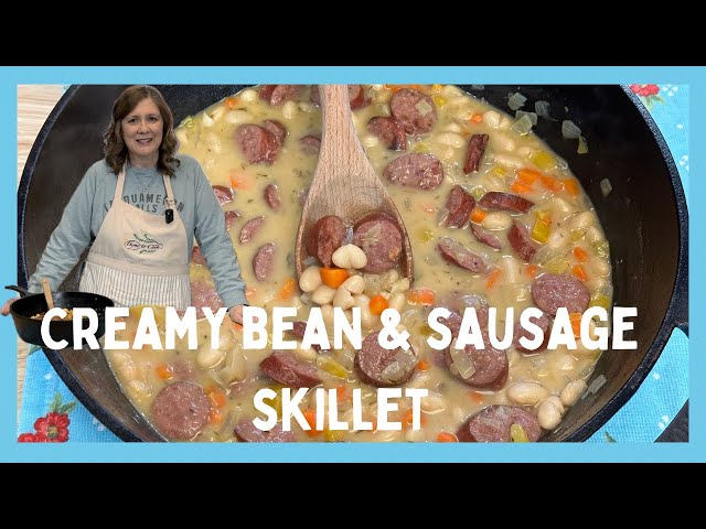 Creamy Bean and Sausage Skillet