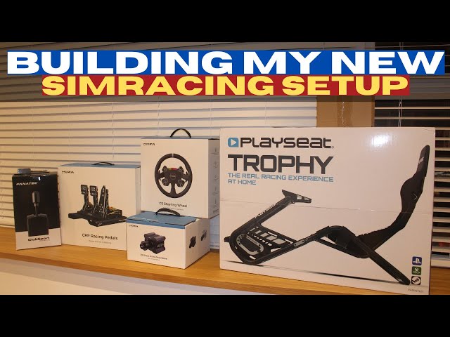 Moza R9 & Playseat Trophy | Building my new SimRacing Rig