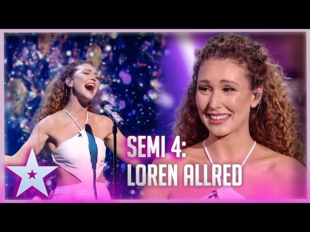 Loren Allred FULL BREATHTAKING PERFORMANCE & RESULTS | Semi Finals Britain's Got Talent 2022