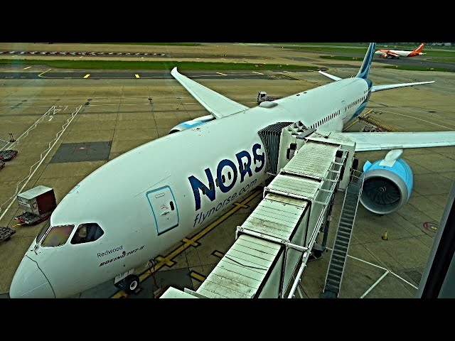 NORSE Boeing 787-9 Dreamliner - Miami, MIA to London Gatwick, LGW
