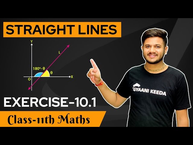 Introduction + Exercise 10.1 class 11 maths ( straight line )