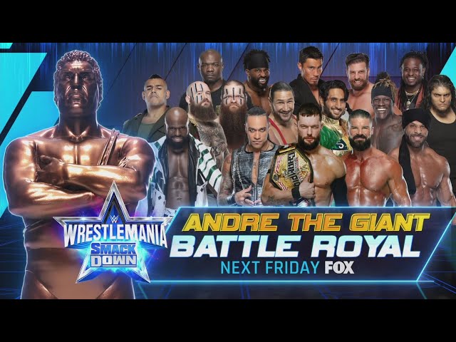 WWE 2K22 WrestleMania SmackDown (Andre the Giant Memorial Battle Royal)