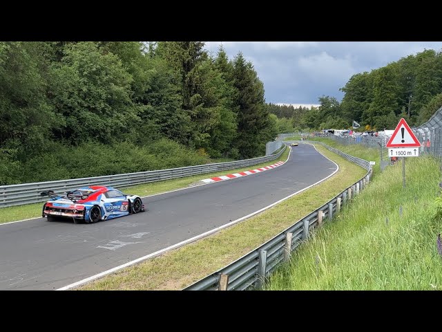 24h Nürburgring 2022 | GT3 flyby of R8 GT3, AMG GT3 and more