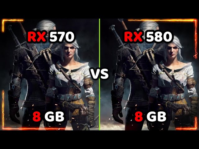 RX 570 vs RX 580 - Test in Top New Games - 1080p