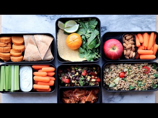 Easy Vegan Lunch Ideas for School or Work // Bento Box Edition