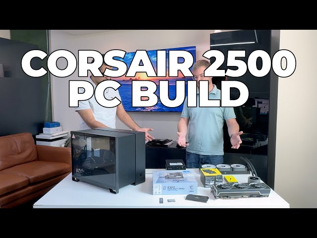 Corsair 2500D with MSI Project Zero Build!