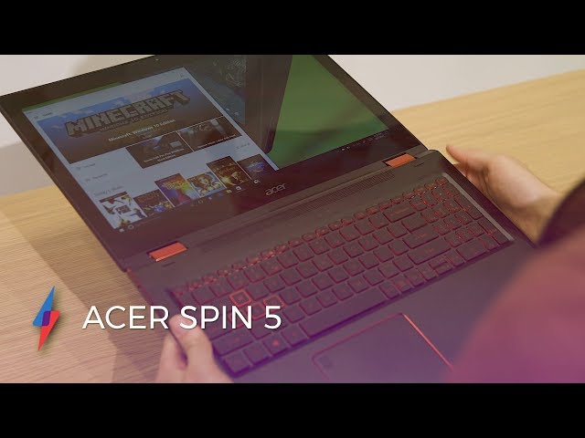 Acer Spin 5 with GTX 1050 - Hands-On | Trusted Reviews